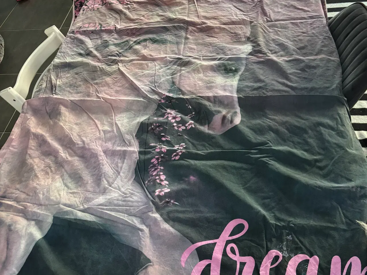 Billede 1 - Enhjørning sengesæt 140x200