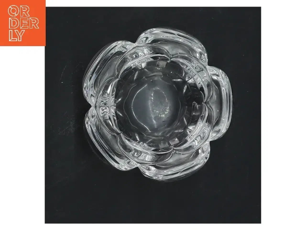 Billede 3 - glas lysestage (str. Ø 10 cm)