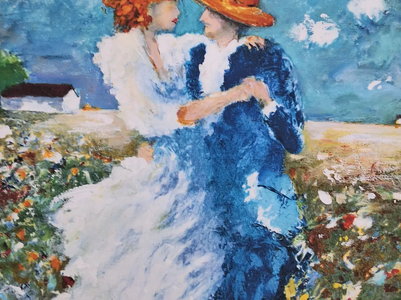 Billede 3 - Et smukt, unikt litografi af svensk kunstner