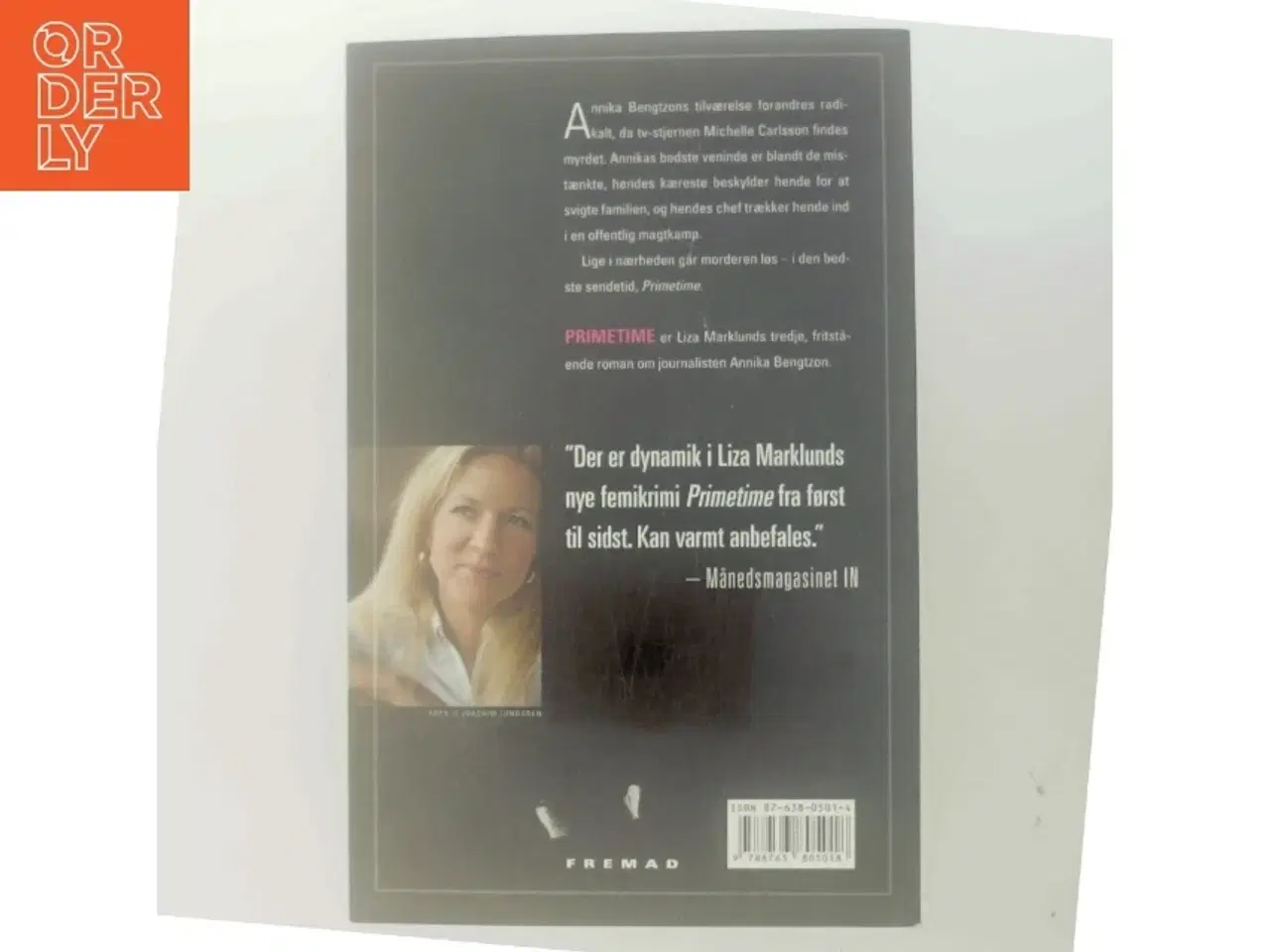Billede 3 - Liza Marklund D"NISCH - Primetime Prime Time af Liza Marklund (Bog)