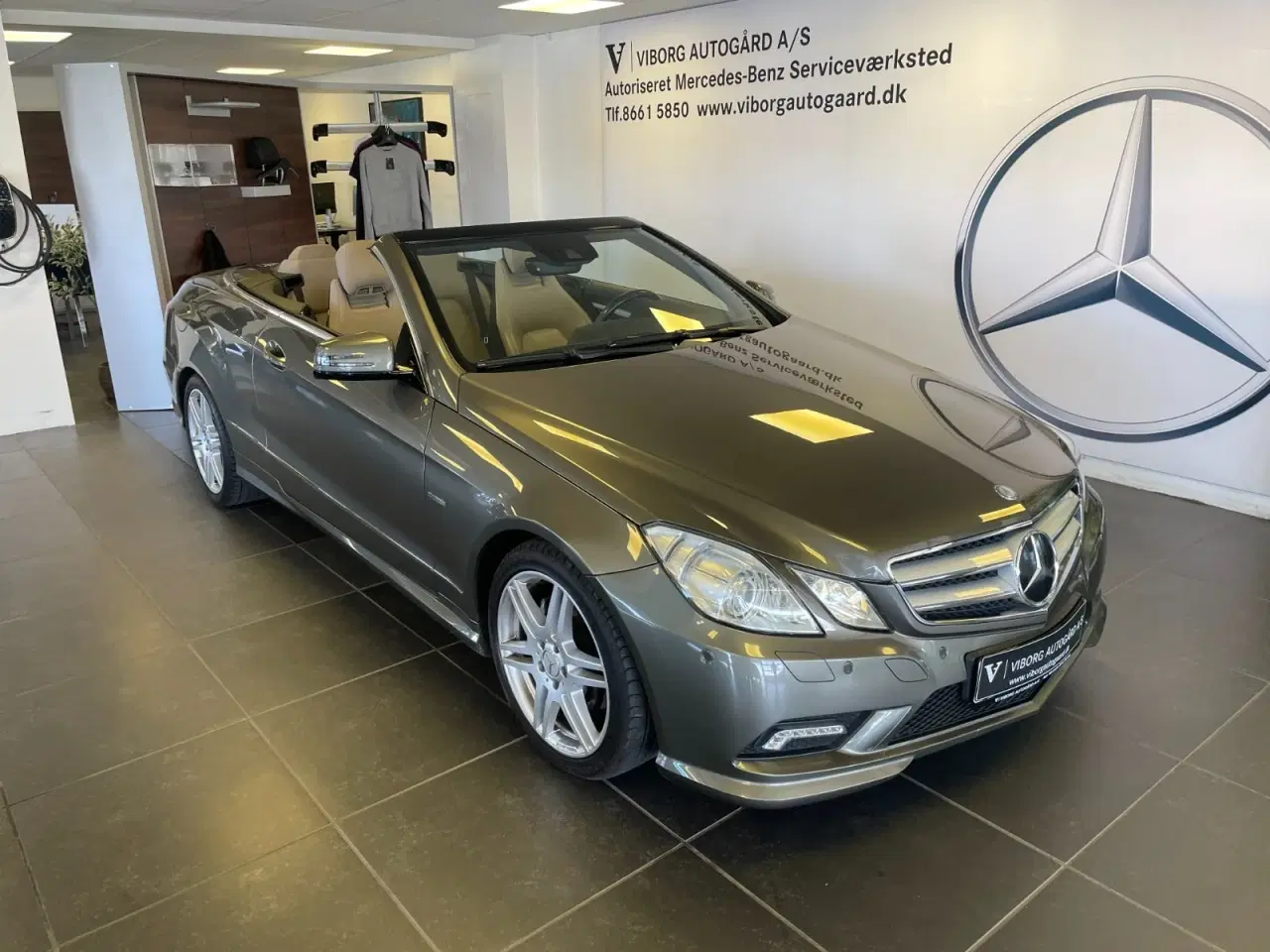 Billede 1 - Mercedes E350 3,5 CGi AMG Line Cabriolet aut. BE