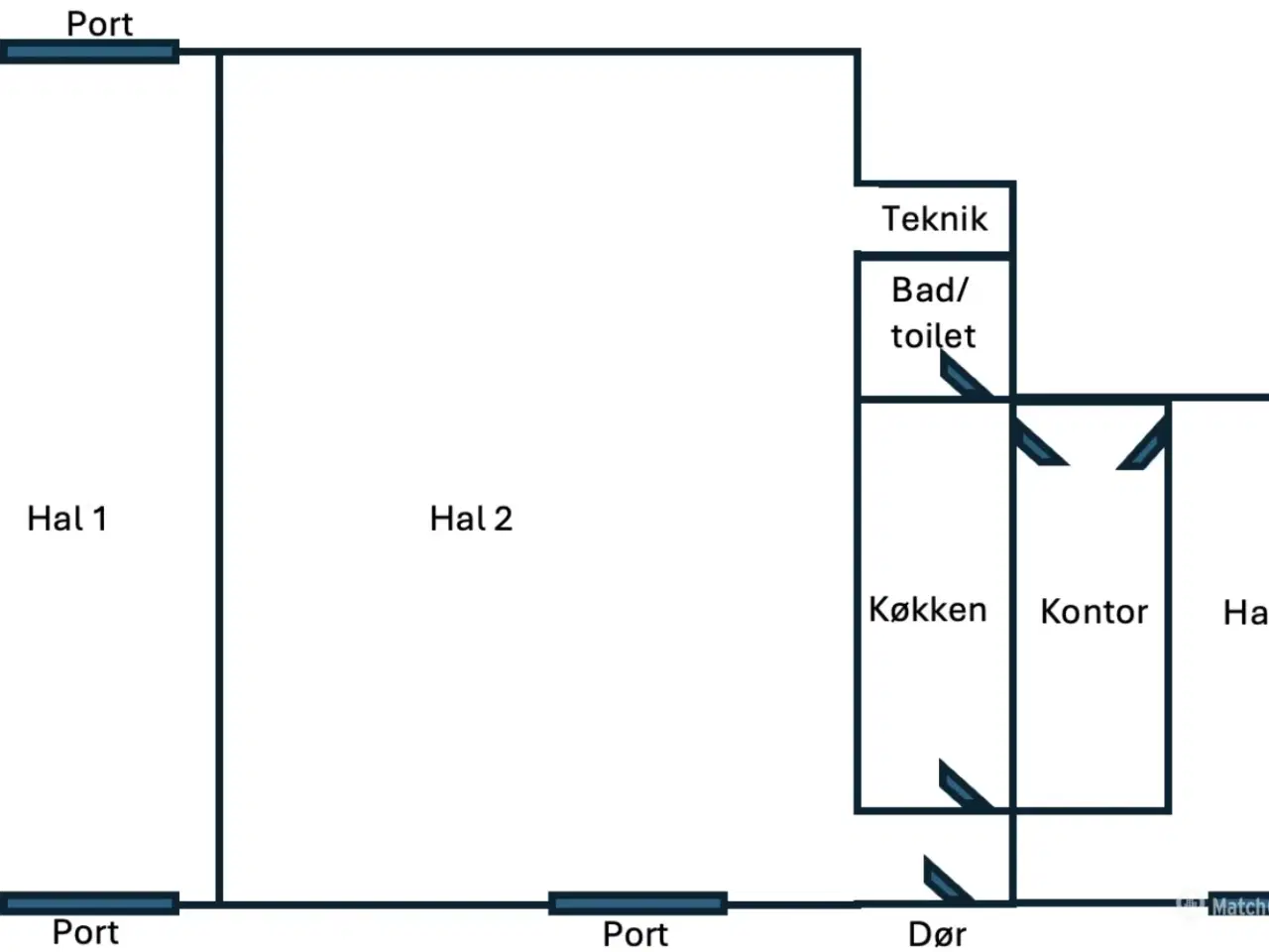 Billede 11 - Højloftet lagerlokale/industriejendom med mange anvendelser til leje