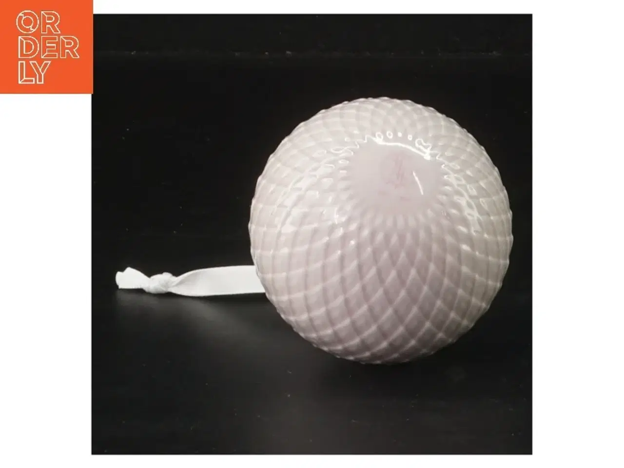 Billede 3 - Rhombe juleornament lyserød fra Lyngby Porcelæn (str. 7,5 cm)