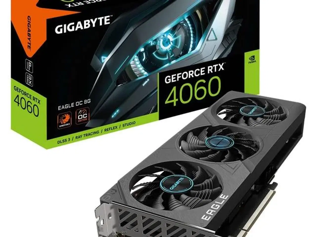 Billede 1 - Grafikkort GIGABYTE RTX 4060 EAGLE OC