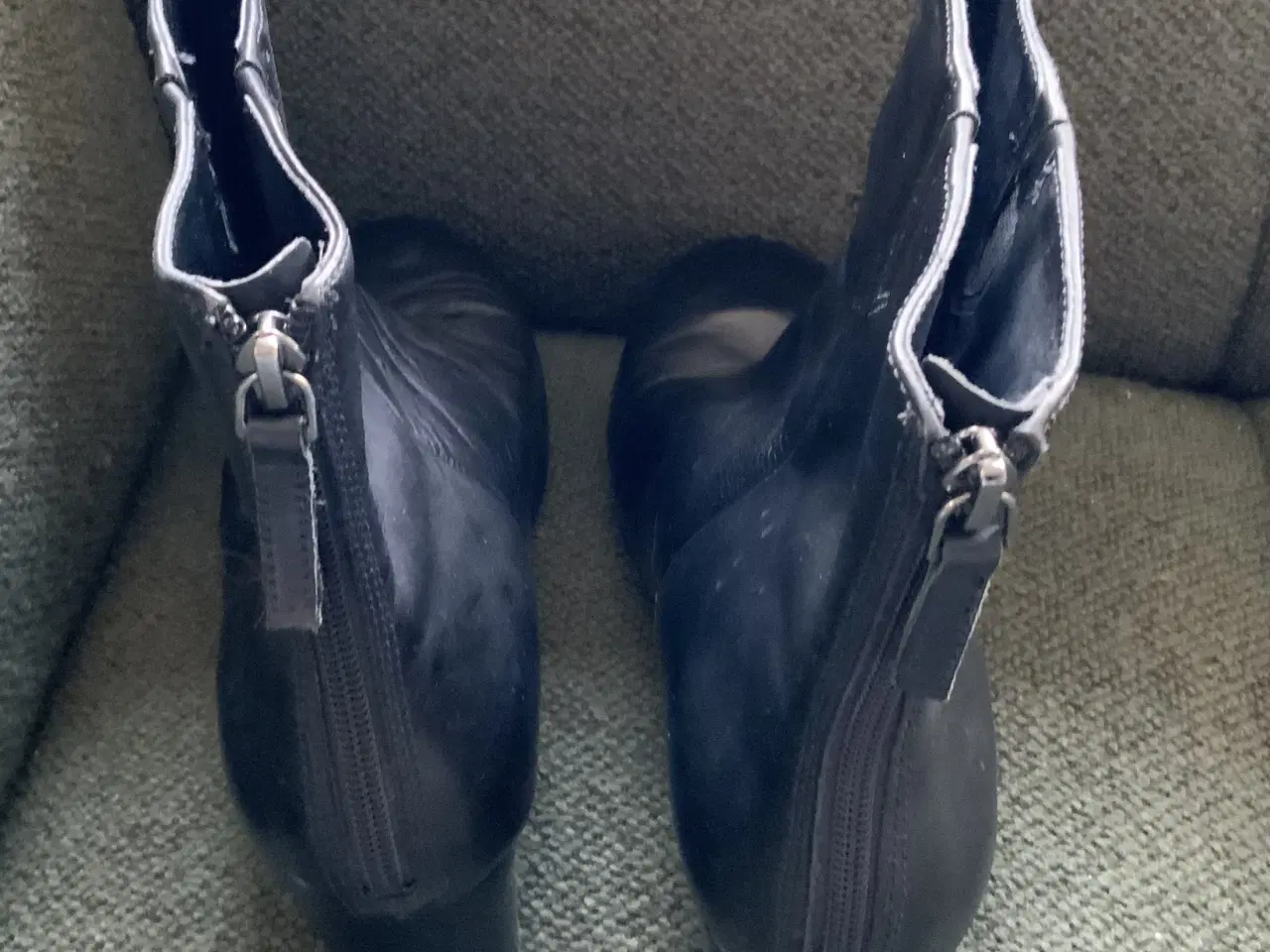 Billede 3 - ECCO STØVLETTER SORTE