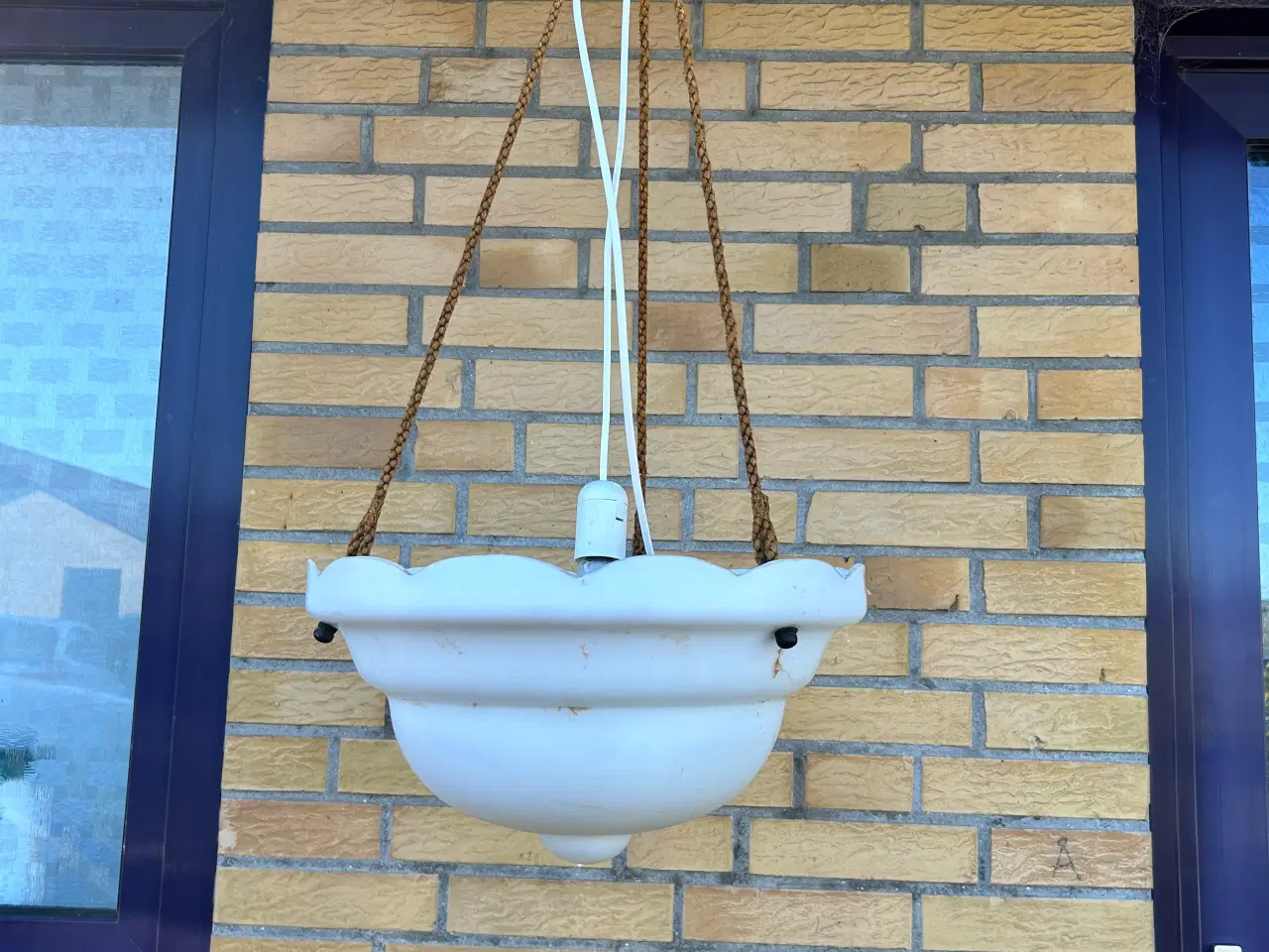 Billede 1 - Antik loftlampe 