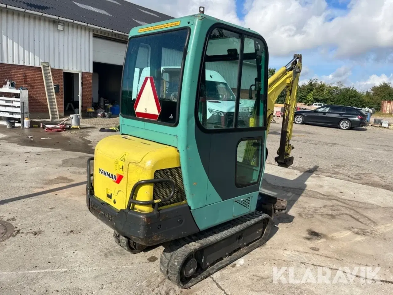Billede 3 - Minigraver Yanmar B18 EX