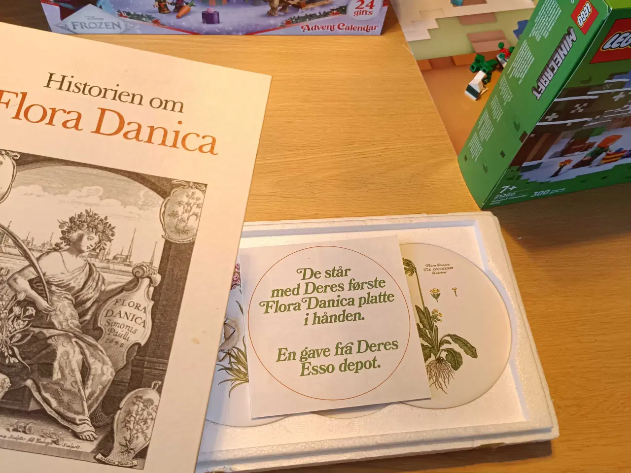 Billede 1 - Flora Danica Platte sæt