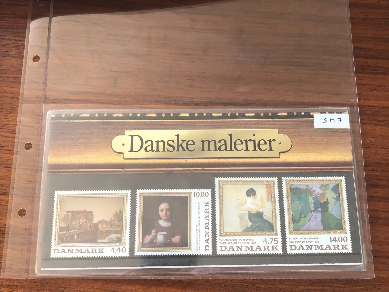 Billede 3 - Danmark postfriske souvenirmapper