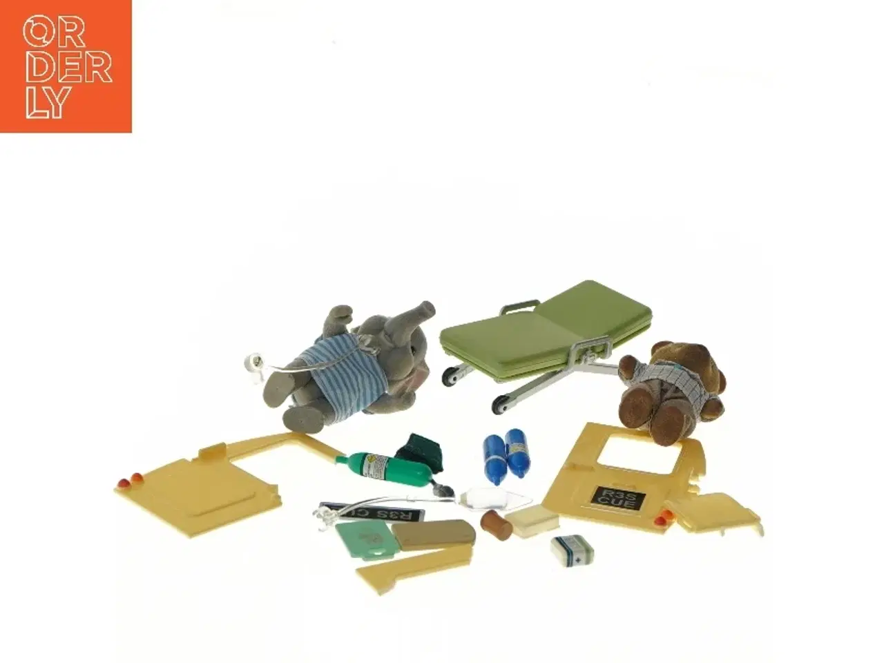 Billede 6 - Ambulance byggesæt med figurer (str. 15x31x14,5 cm) fra sylvanian