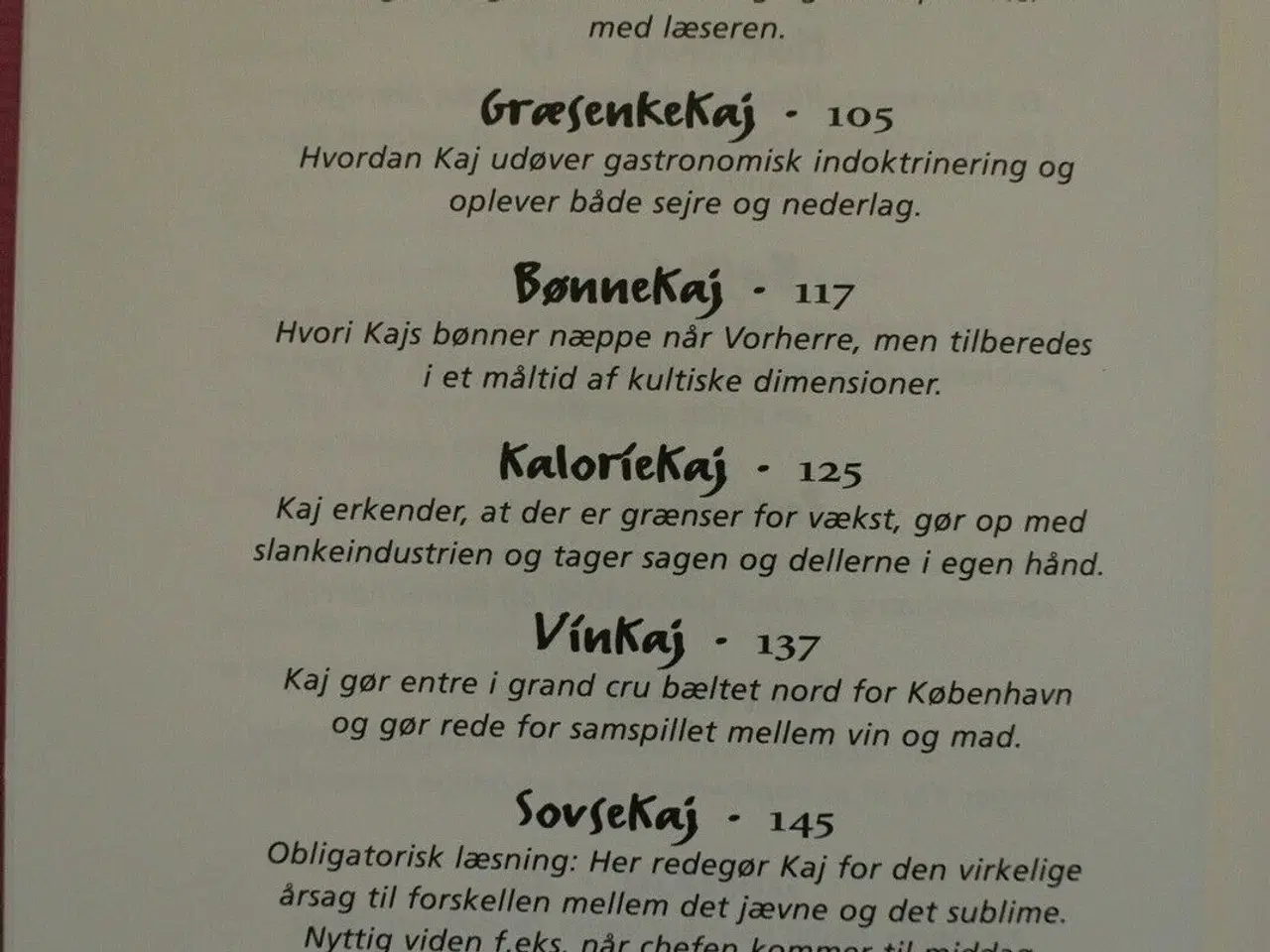 Billede 3 - køkkenkaj - gastronomisk herretur, af boesen og bo
