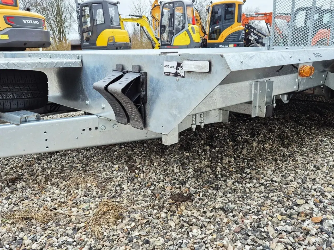 Billede 12 - Martz Maskintrailer / 3500 kg totalvægt / 400 x 180 ladmål / med rampe / fabriksny