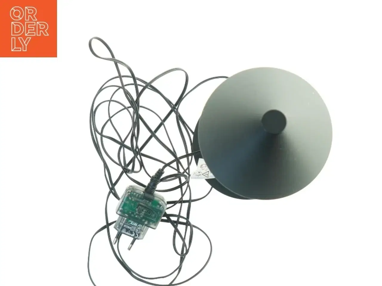 Billede 2 - Sort bordlampe fra IKEA (str. 30 cm)