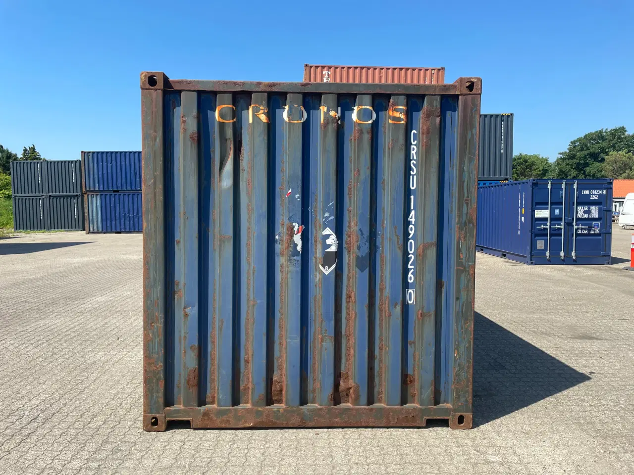 Billede 4 - 20 fods Container- ID: CRSU 149026-0