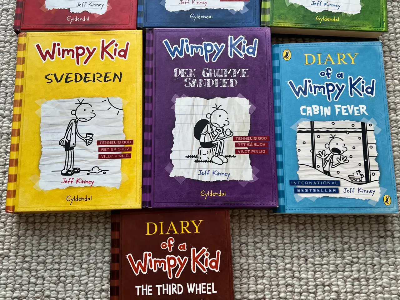 Billede 1 - Wimpy Kid bøger