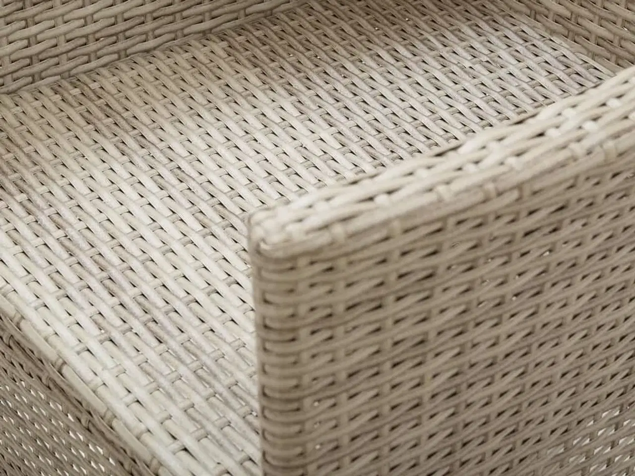 Billede 2 - Havelænestole 2 stk. med hynder polyrattan beige