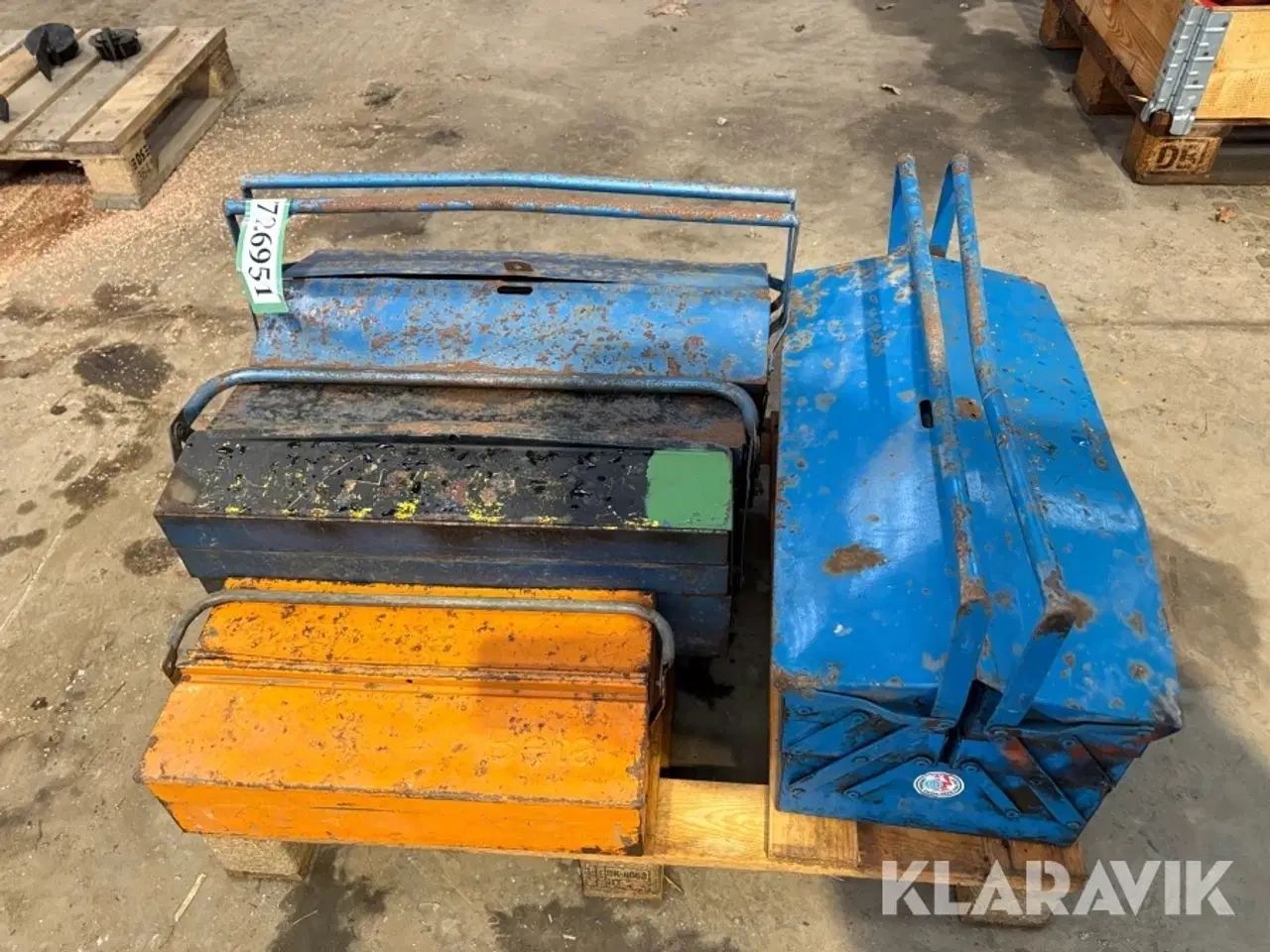 Billede 8 - Værktøjskasser - uden indhold - 4 styks