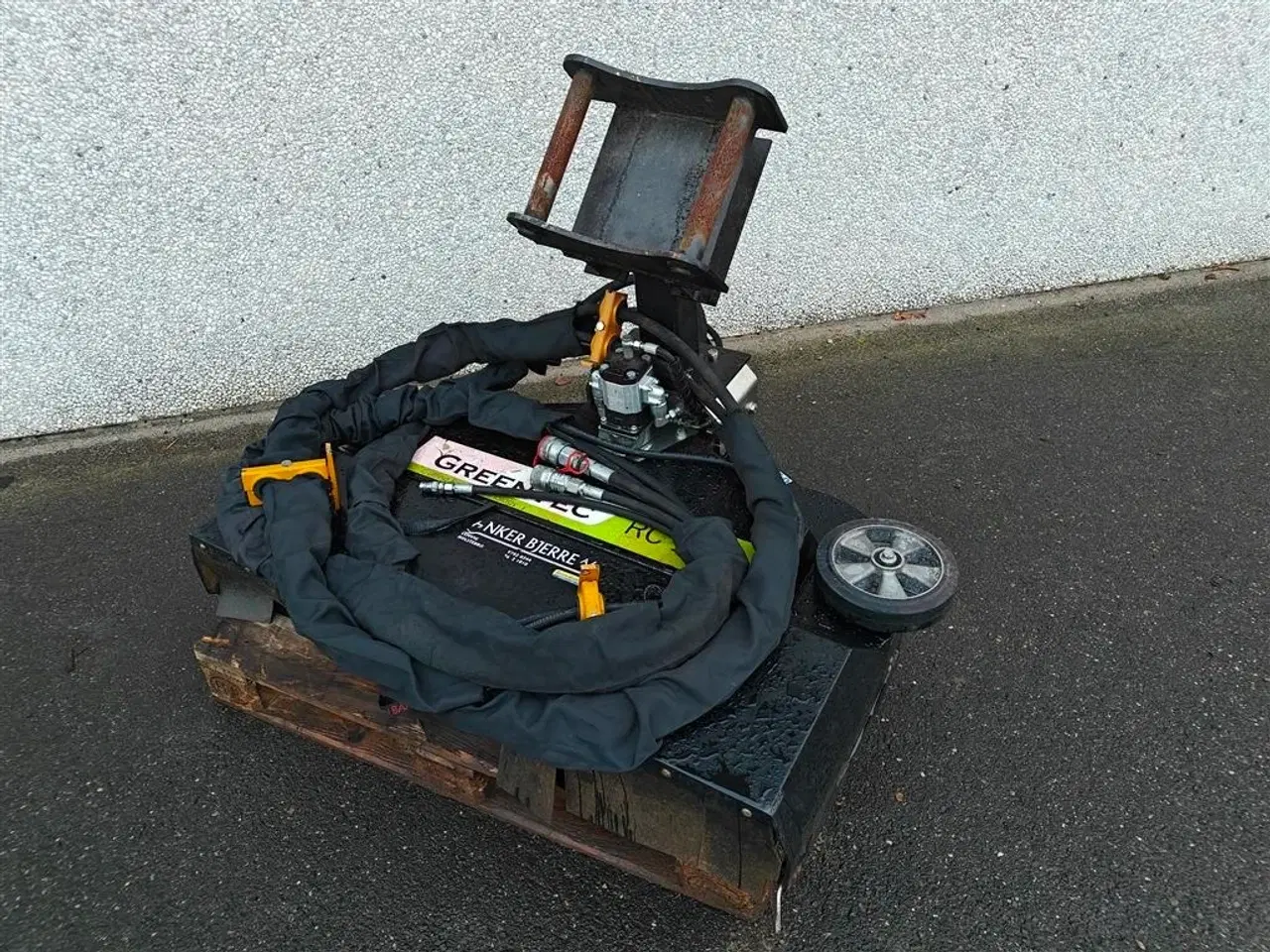 Billede 2 - GreenTec RC 132 HÆKSNITTER Med Hydrema beslag