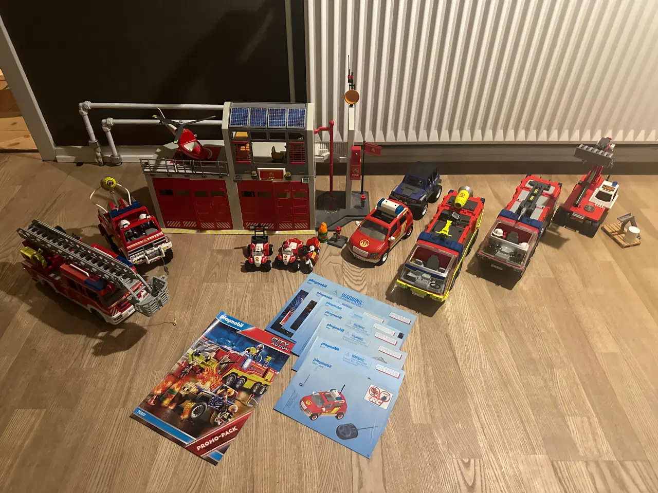 Billede 1 - Stor Playmobil brand og redning pakke