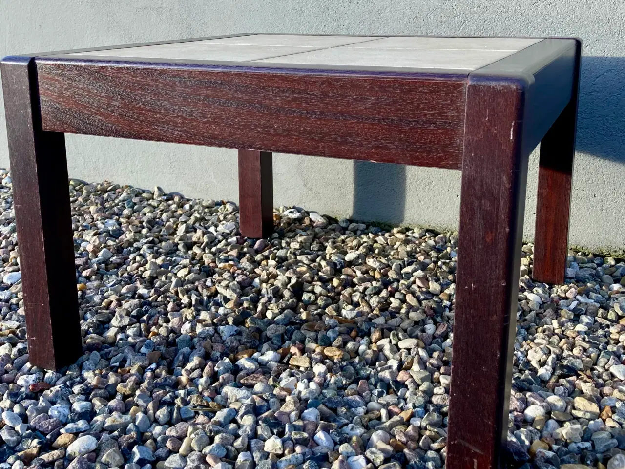 Billede 3 - Gangsø sidebord, lampebord 70erne håndlavet klinke