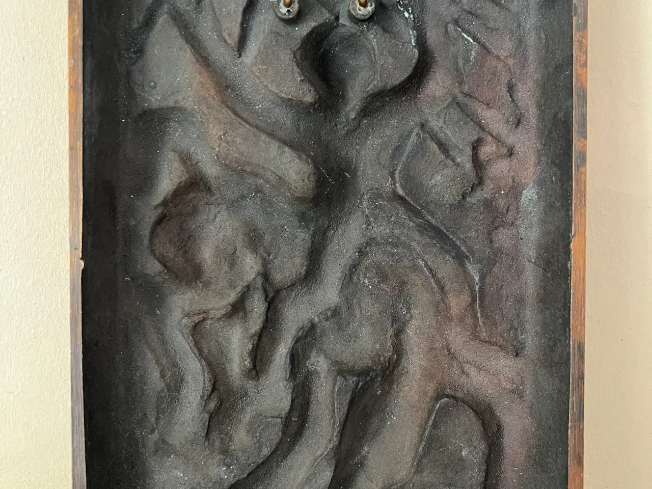 Billede 3 - Smukt bronze relief signeret Helen Schou 