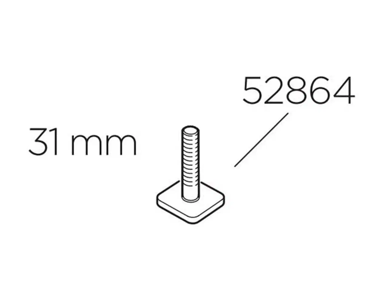 Billede 1 - Thule reservedel 52864