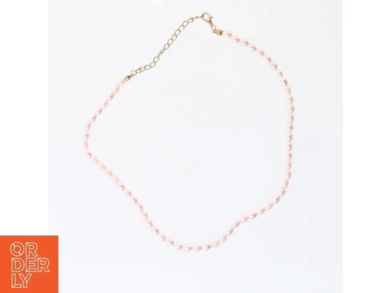 Billede 1 - Perlehalskæde (str. 48 cm)
