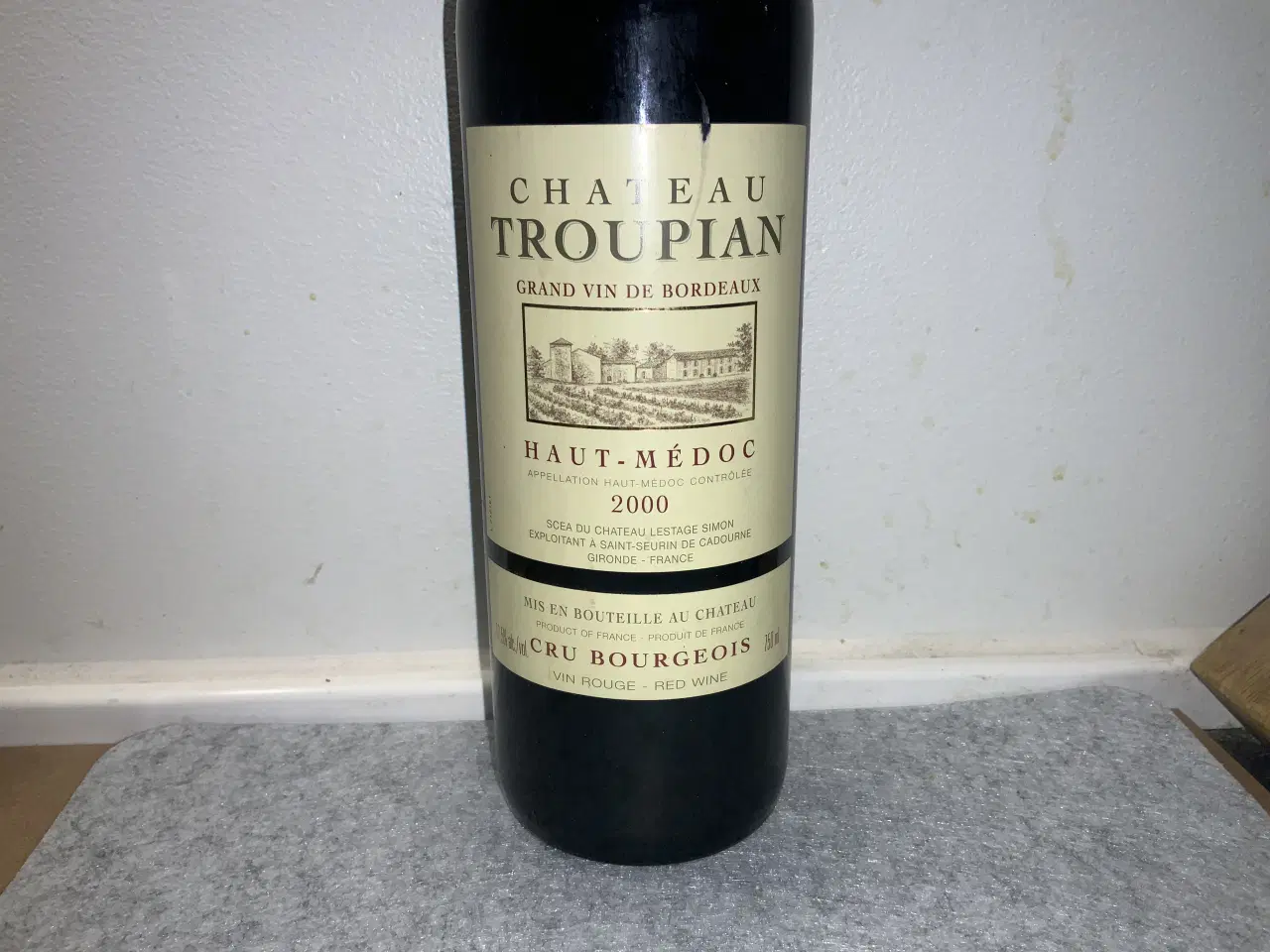 Billede 1 - Chateau Troupian Haut-Médoc rødvin fra årgang 2000