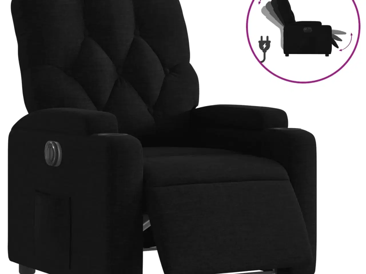 Billede 4 - Købes BILLIG stol m indbygget fodskammel vip Velh 