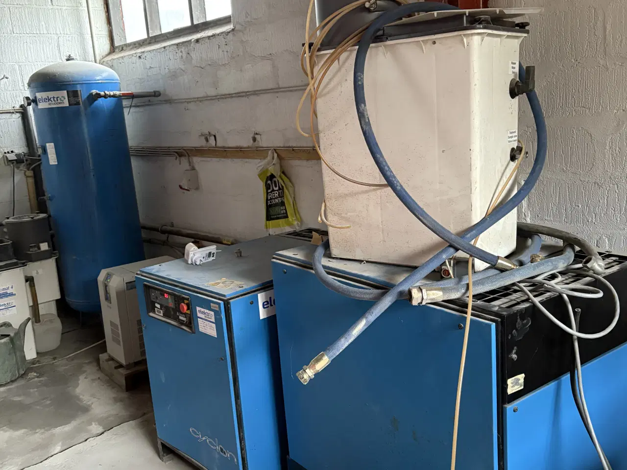 Billede 2 - 2 stk skruekompressor 2 stk køletørrer m.m