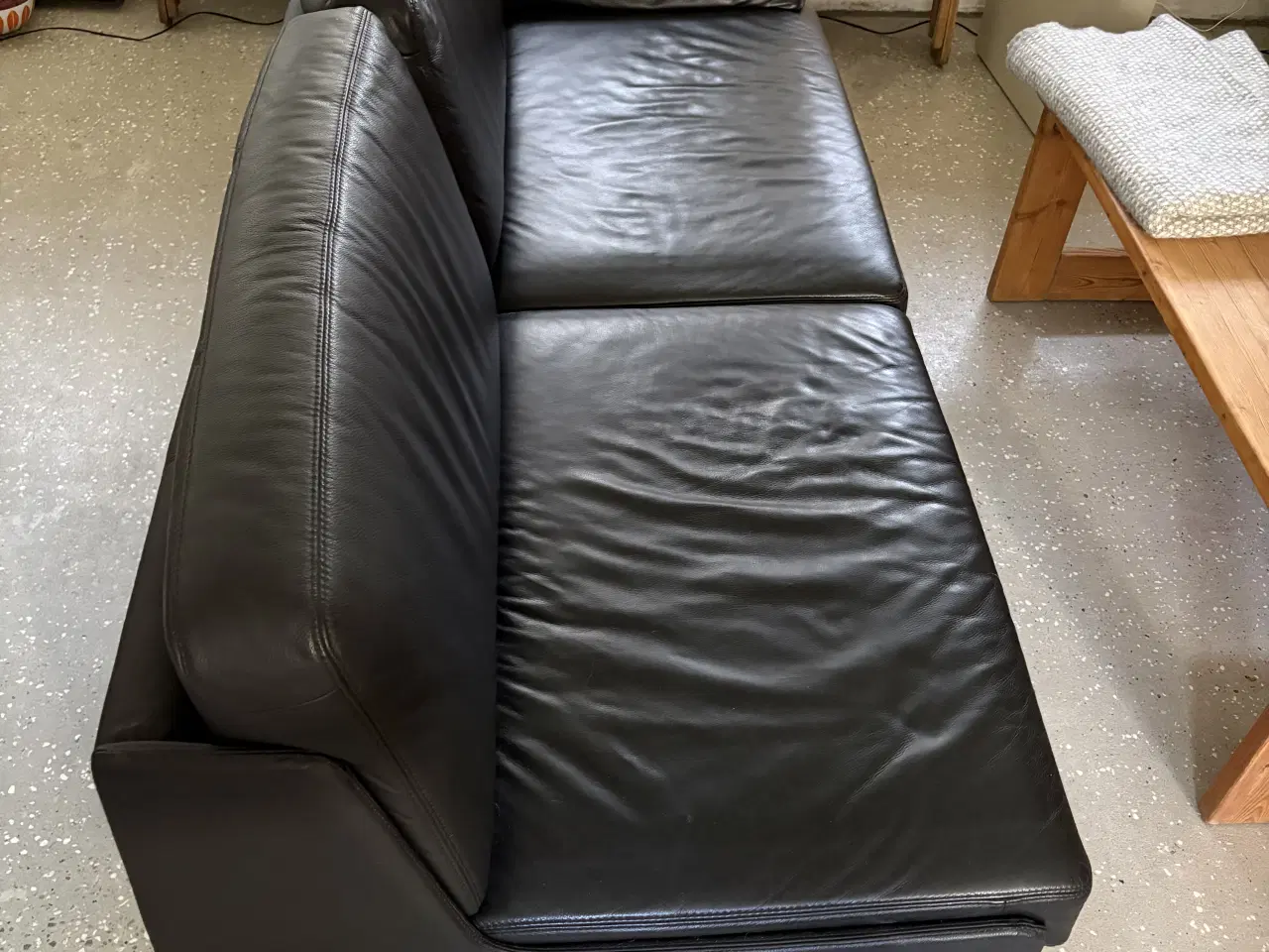 Billede 3 - Lækker divan/sofa i læder