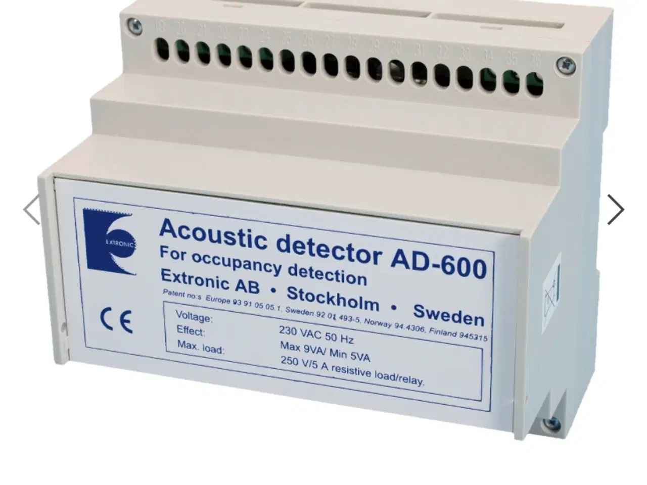 Billede 1 - Akustisk Detektor AD600 Fås i 20 stykker