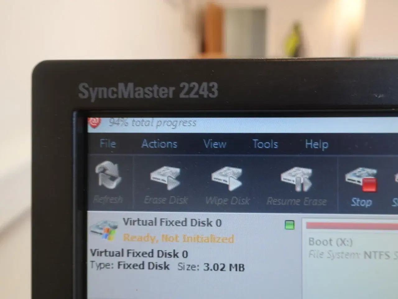 Billede 4 - HP 22" skærm m. tastatur SynchMaster 2243 (PC medfølger ikke)