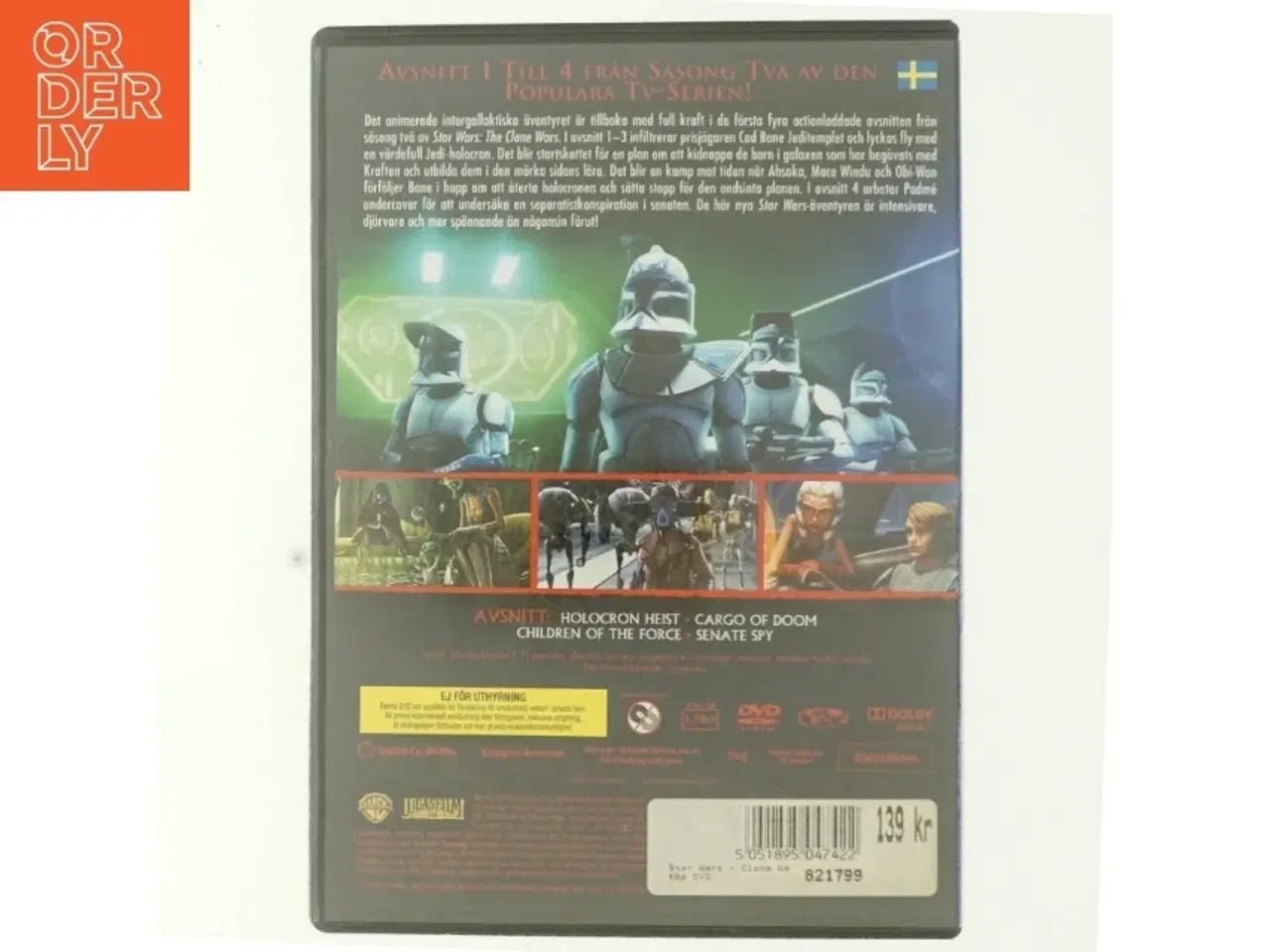 Billede 3 - Star Wars Clone Wars - Season 2 Vol. 1