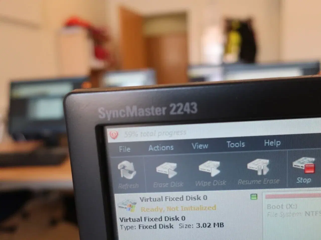 Billede 3 - SAMSUNG 22" skærm SyncMaster 2243 (PC medfølger ikke)