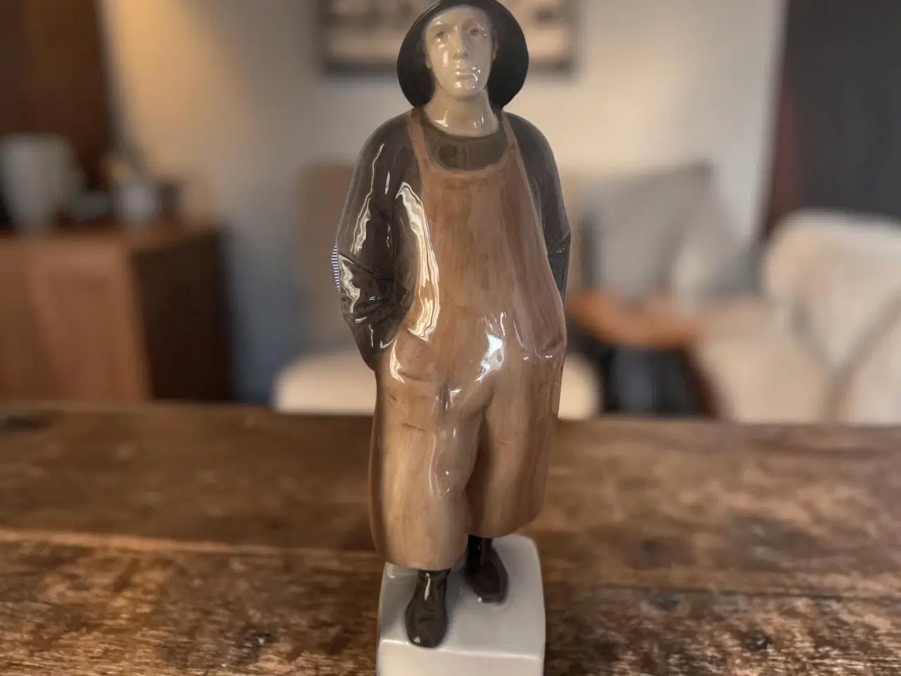 Billede 5 - Original Royal Copenhagen Figur – Fisker/Bonde 