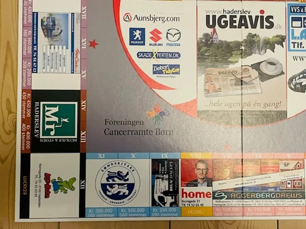 Billede 9 - Brætspil "Bliv borgmester i din by - Haderslev"