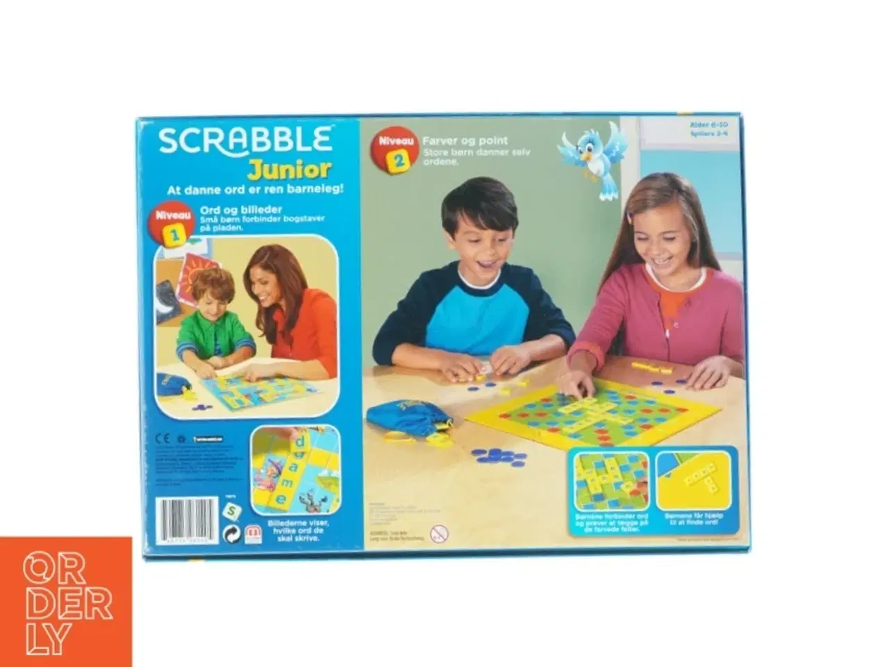 Billede 4 - Scrabble Junior brætspil fra Mattel (str. 37 x 27 cm)