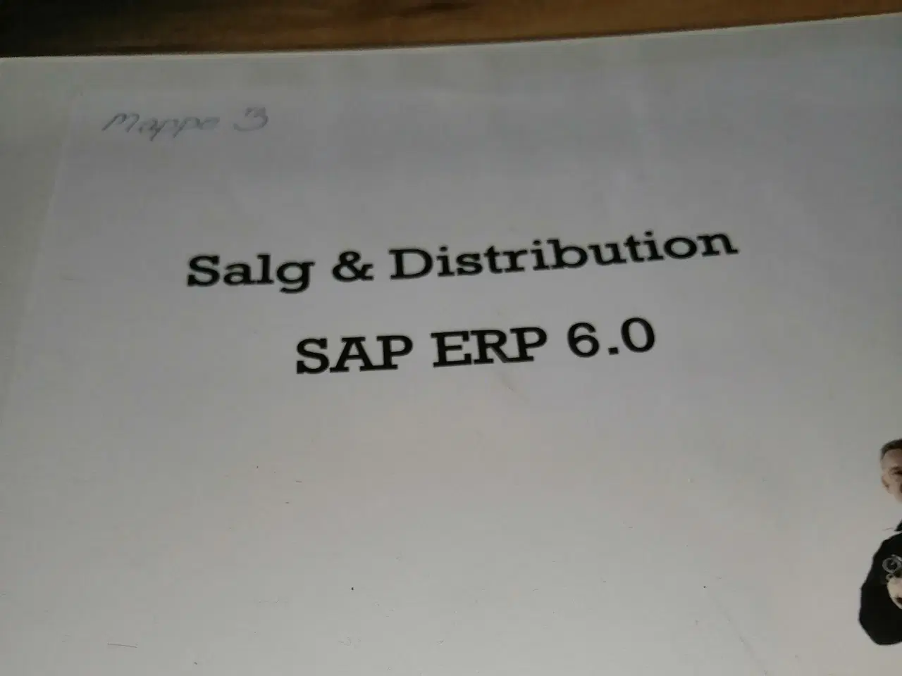 Billede 4 - SAP Bruger/uddannelsesmateriale