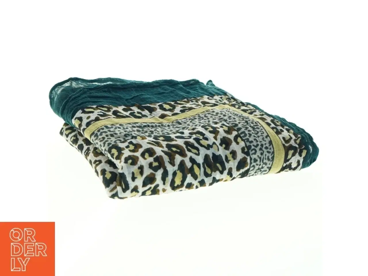 Billede 2 - Leopardprint tørklæde (str. 175 x 110 cm)