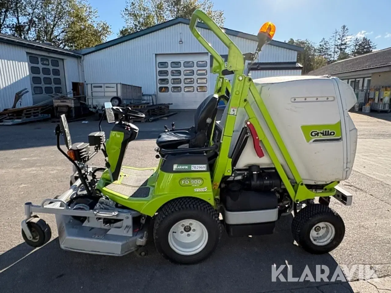 Billede 2 - Plæneklipper Grillo FD 900 med opsamler