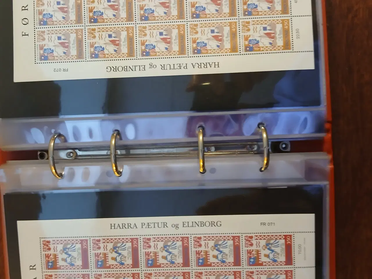 Billede 12 - Færøske 42 helark(20) i arkmappe fra Leuchtturm me