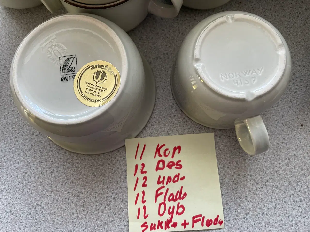 Billede 2 - Kaffe/spisestel