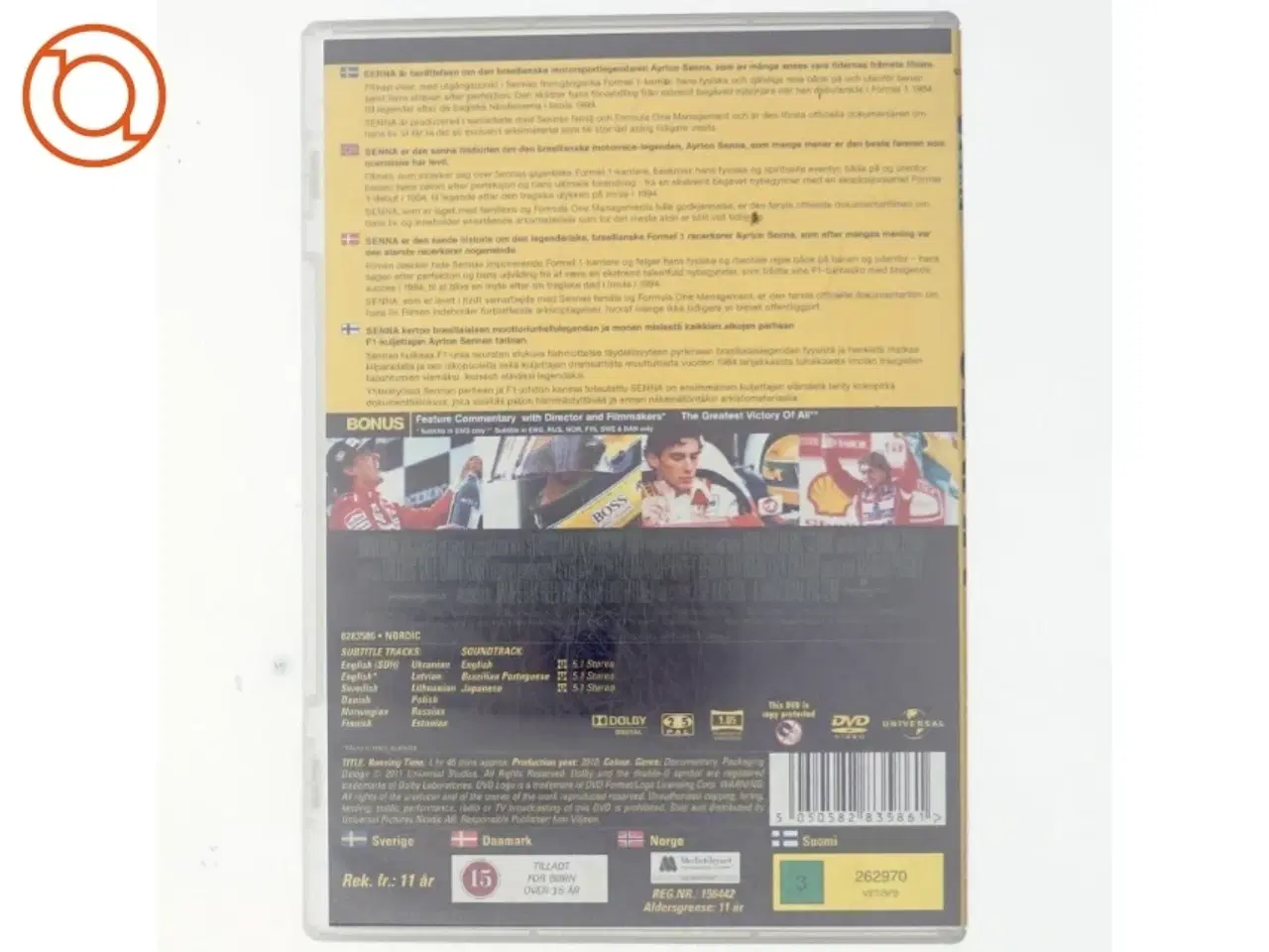 Billede 3 - Senna (DVD)