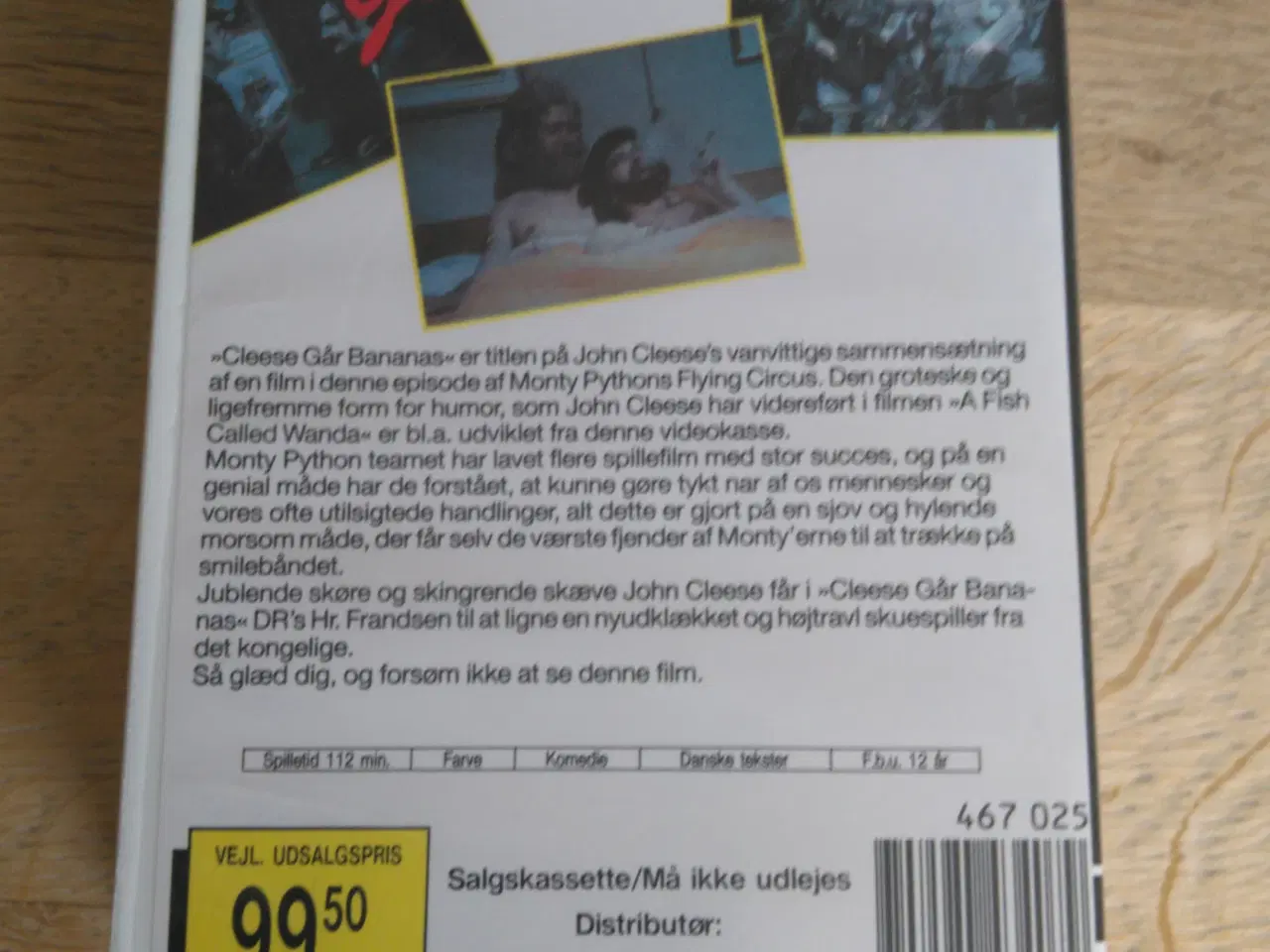 Billede 4 - 3 VHS bånd. Alle i originale kassetter. 