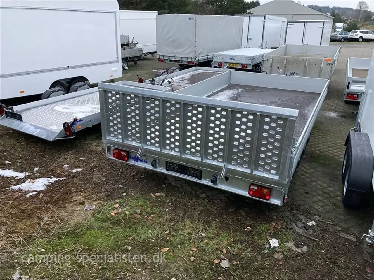 Billede 2 - 2024 - Selandia Djumbo 520 ALU 3500 KG    NY Maiskintrailer 3500 kg  helt ny model  Årg 2024 hos Camping-Specialisten.dk