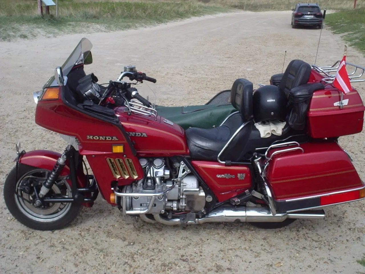 Billede 7 - Honda GL med sidevogn.