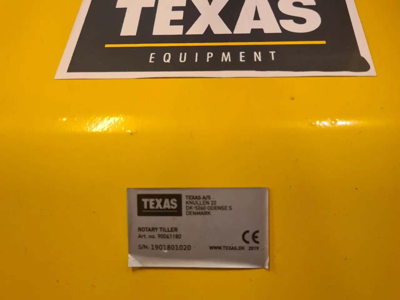 Billede 6 - Stor havefræser med kost. Texas pro trac 1350