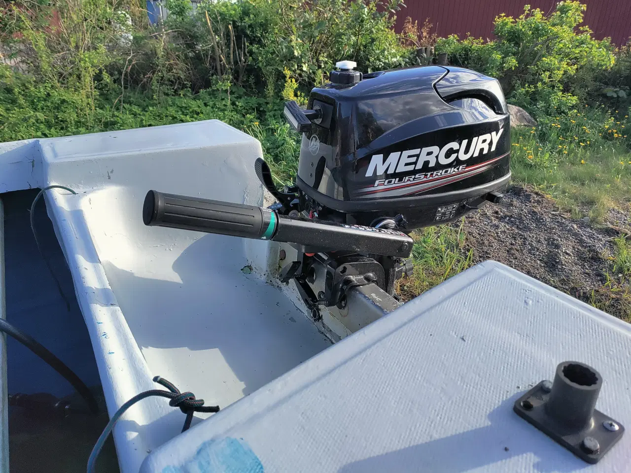 Billede 2 - 14 fods jolle med trailer og Mercury motor