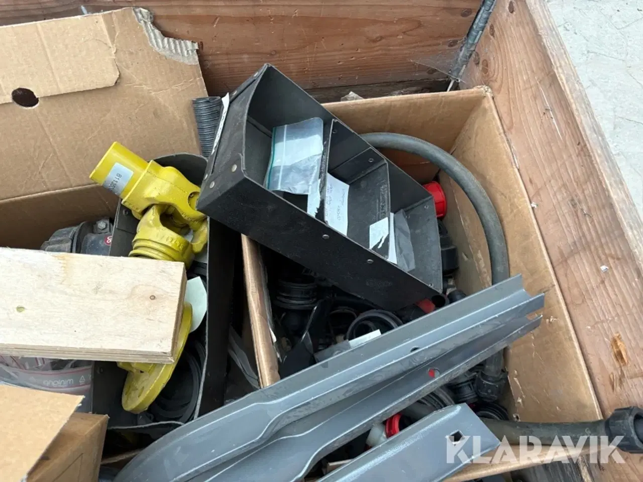 Billede 6 - 9 paller blandet reservedele